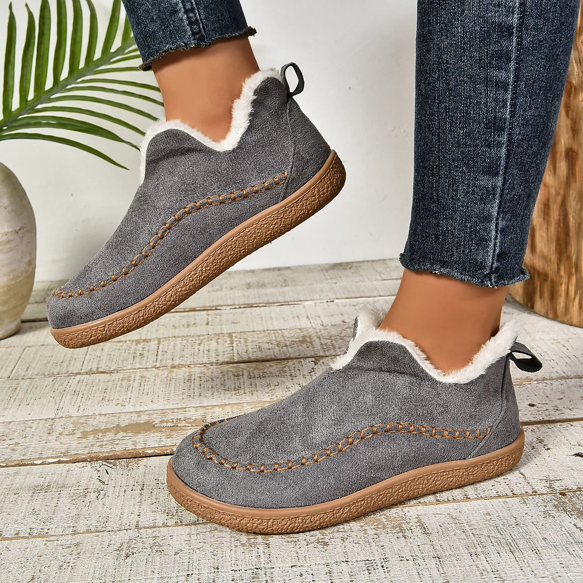 Bottines Hiver Doublées – Confort Absolu