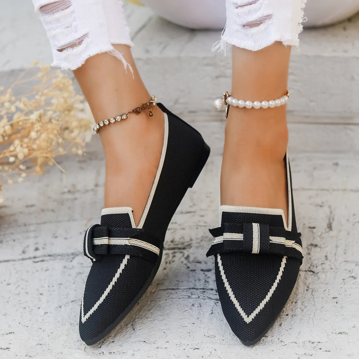 chaussures plates pointues Parker pour Femme