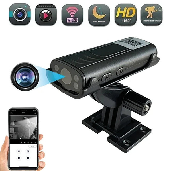 CamSafe™ – Caméra de Surveillance Sans Fil 1080p Vision Nocturne & Détection de Mouvement