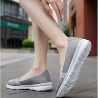 chaussures confortables à enfiler  pour femmes