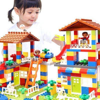 Château Lego Enfant Jouet Éducatif Coloré - Santeova