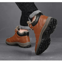 Bottines en cuir pour hommes