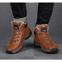 Bottines en cuir pour hommes