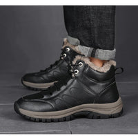 Bottines en cuir pour hommes