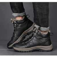 Bottines en cuir pour hommes
