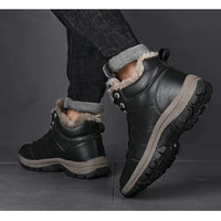 Bottines en cuir pour hommes
