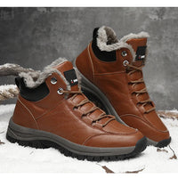 Bottines en cuir pour hommes