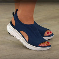 Sandales à bout ouvert pour femmes