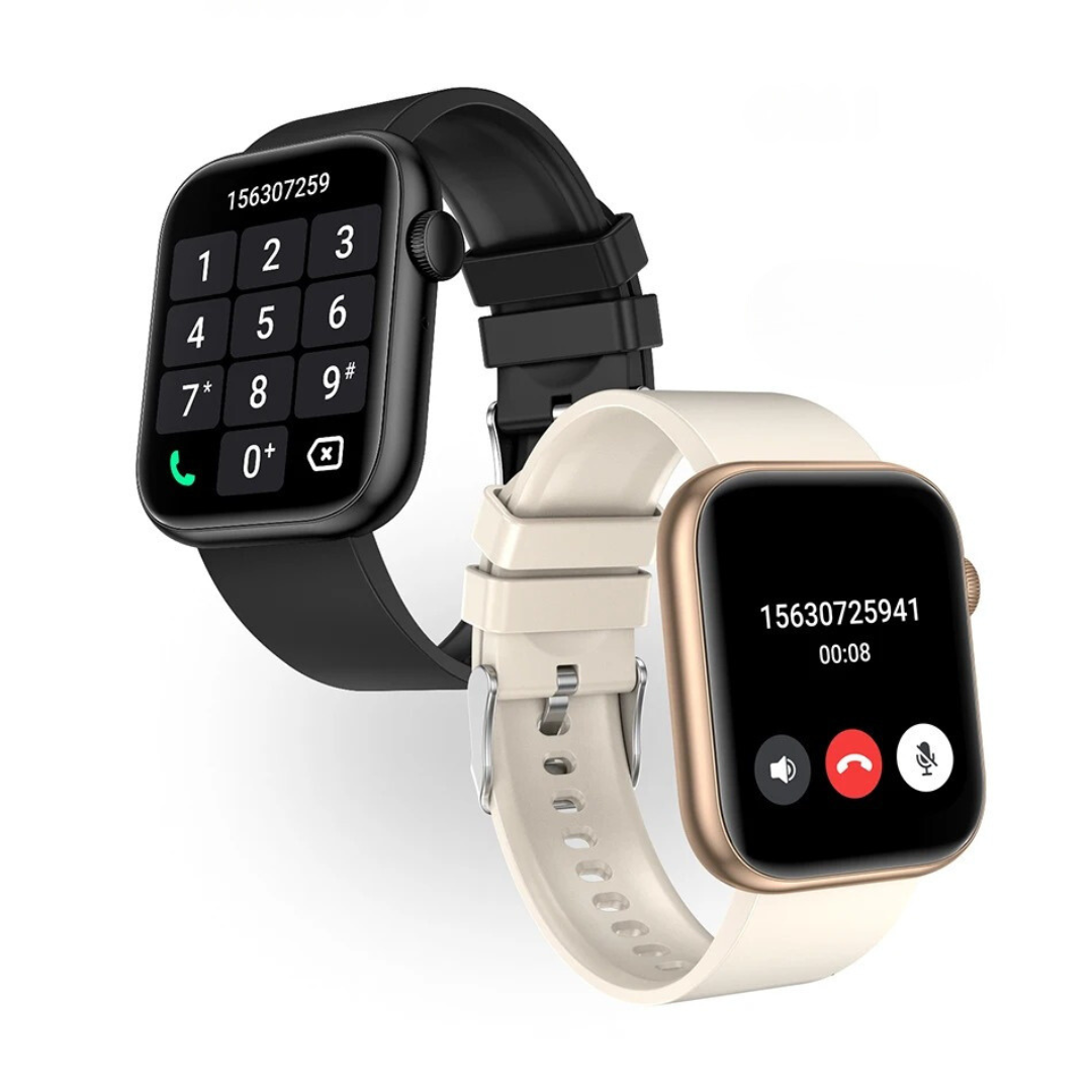 SmartFit™ – Montre Intelligente Femme Étanche avec Suivi de Santé
