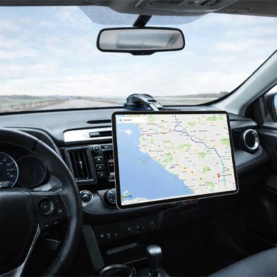 Support tablette voiture | Pivotant 360°