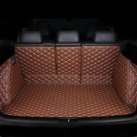 tapis coffre de voiture couleur marron