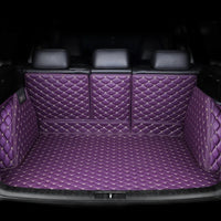tapis coffre de voiture pourpre