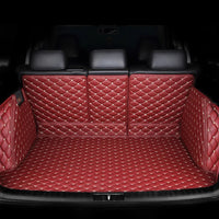 tapis coffre de voiture rouge