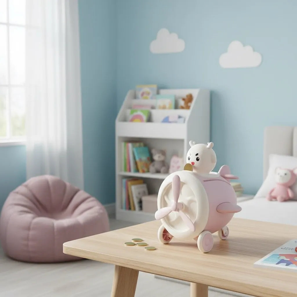 Tirelire Avion pour Enfant