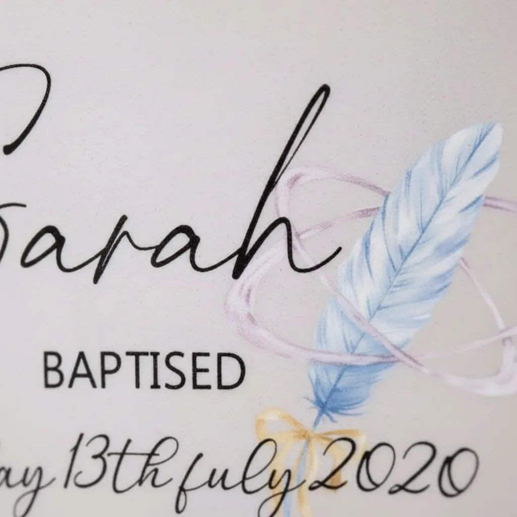 Tirelire Baptême Personnalisée