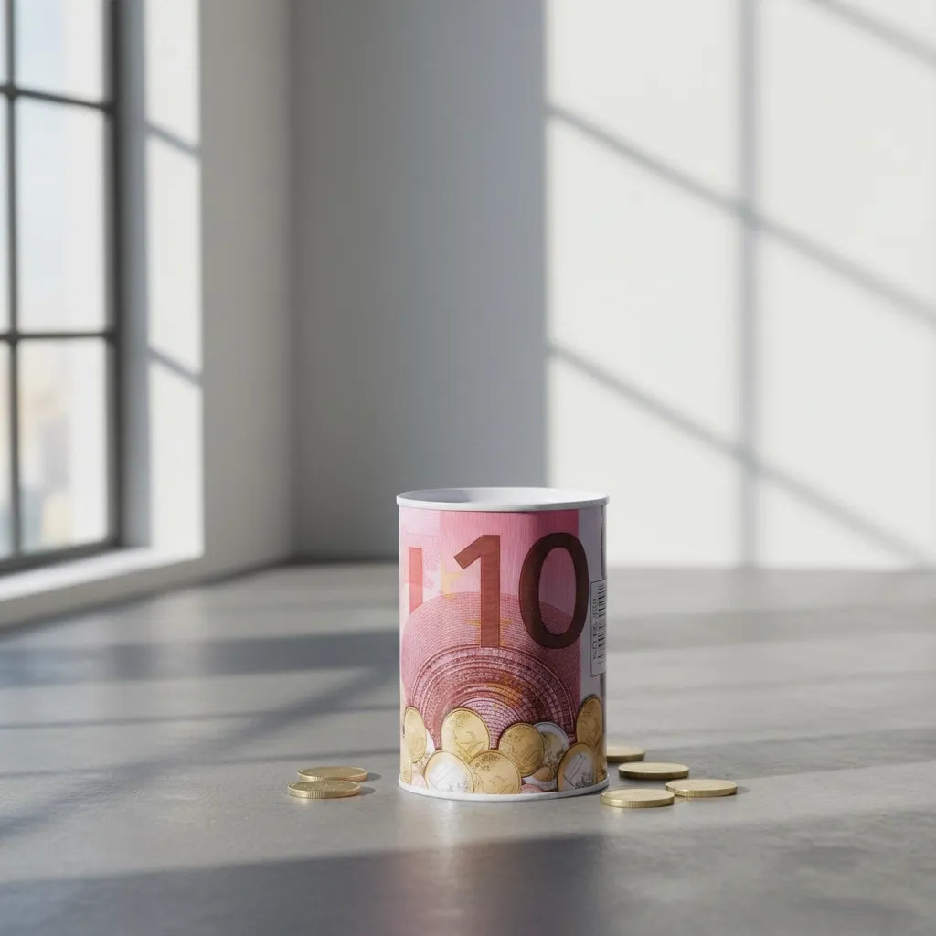 Tirelire Billet Euro