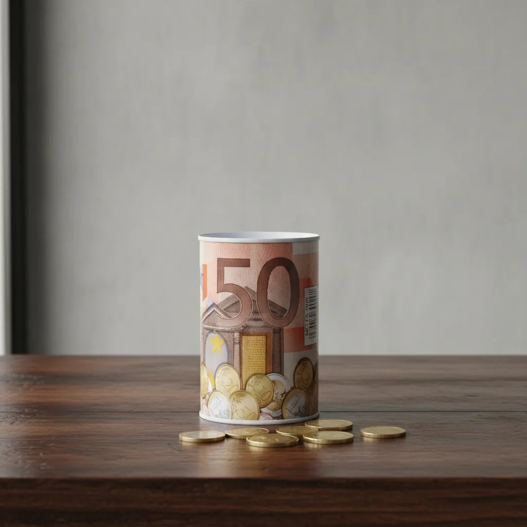 Tirelire Billet Euro