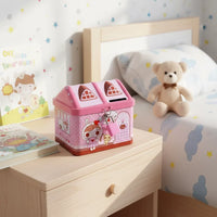 Tirelire Boite en Fer Enfant