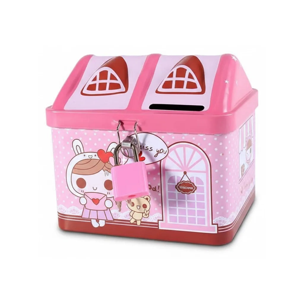 Tirelire Boite en Fer Enfant