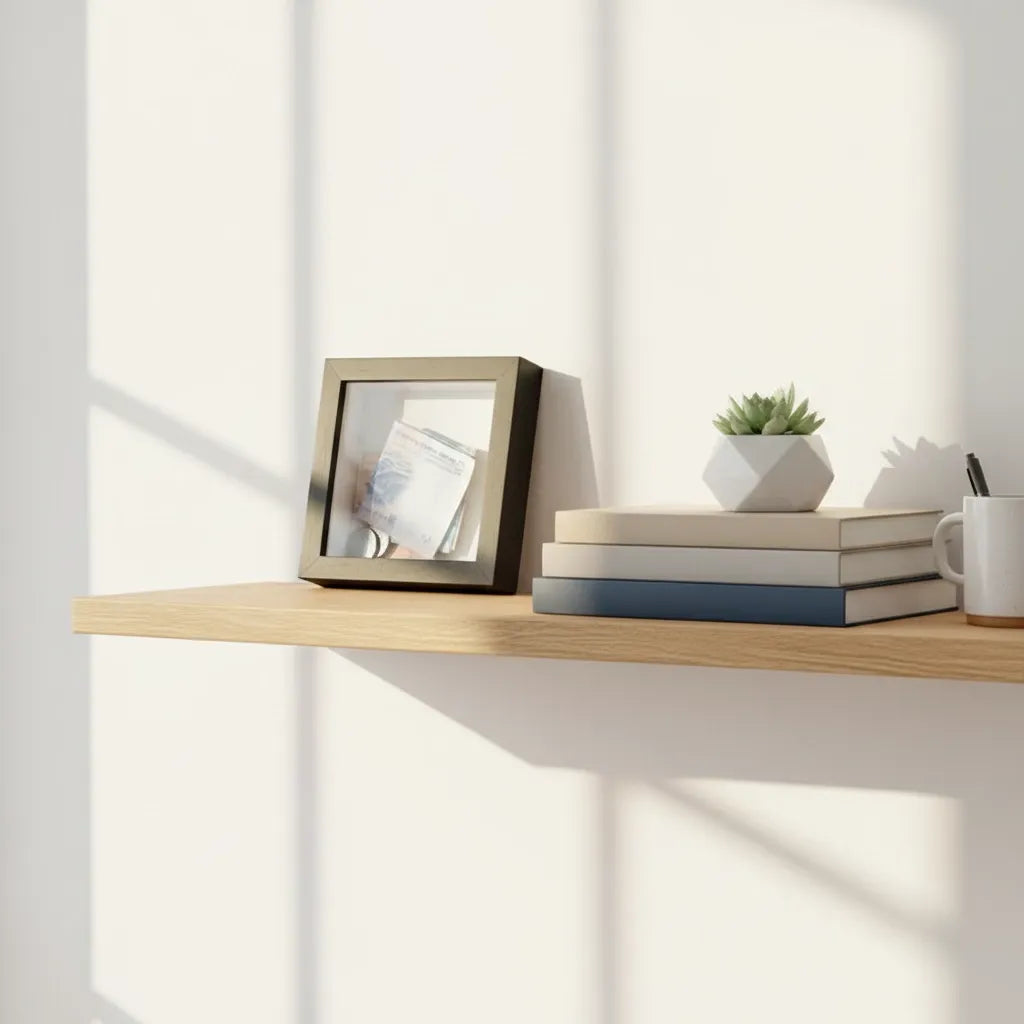 Tirelire Cadre en Bois