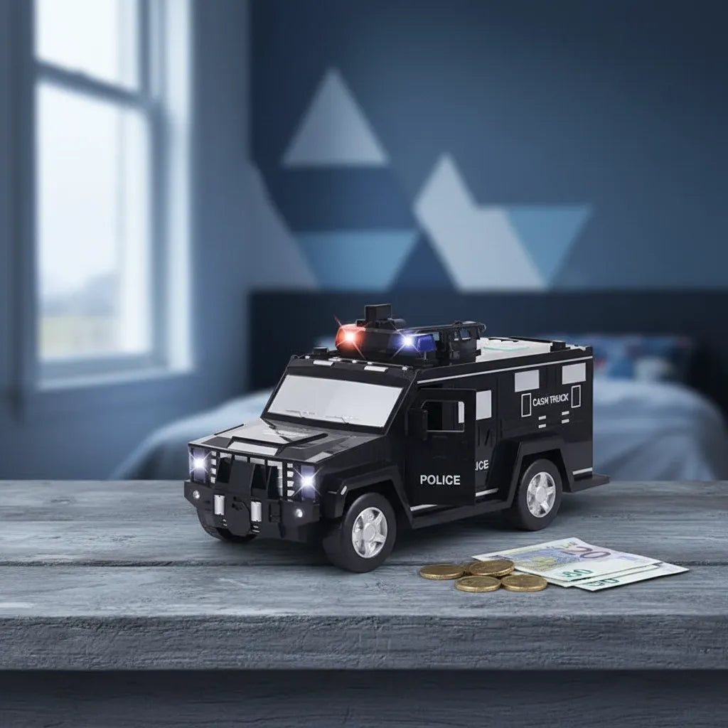 Tirelire Camion Police