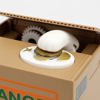 Tirelire Chat Carton