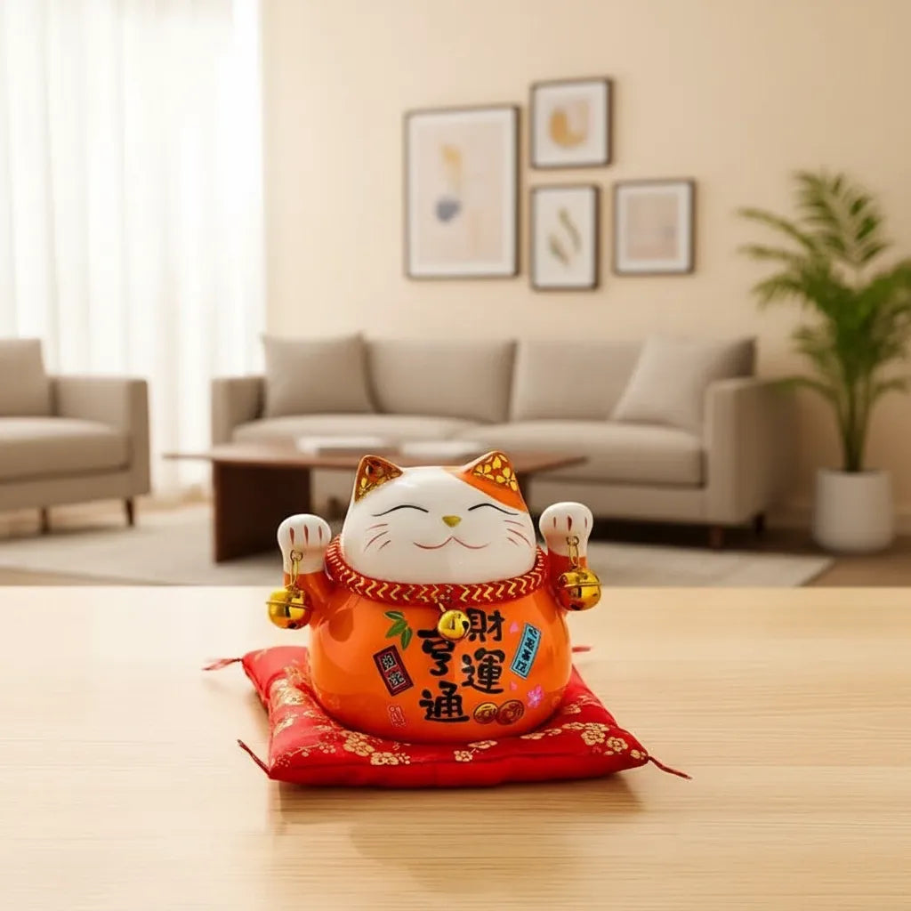 Tirelire Chat Porte-Bonheur