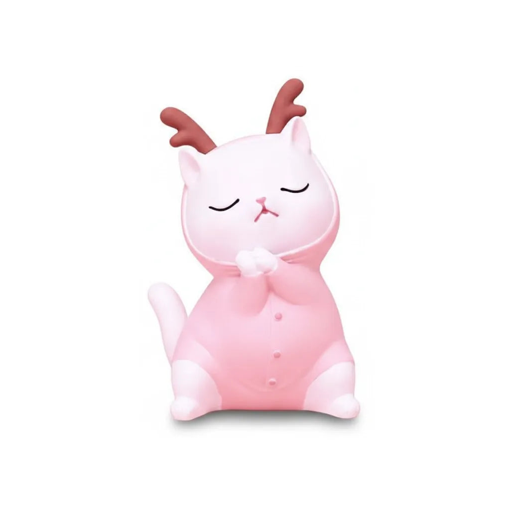 Tirelire Chat Rose