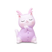 Tirelire Chat Rose