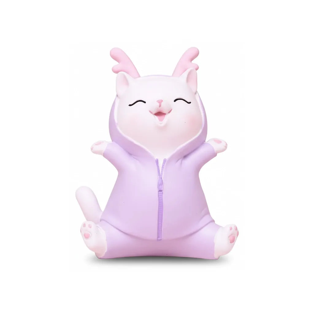Tirelire Chat Rose