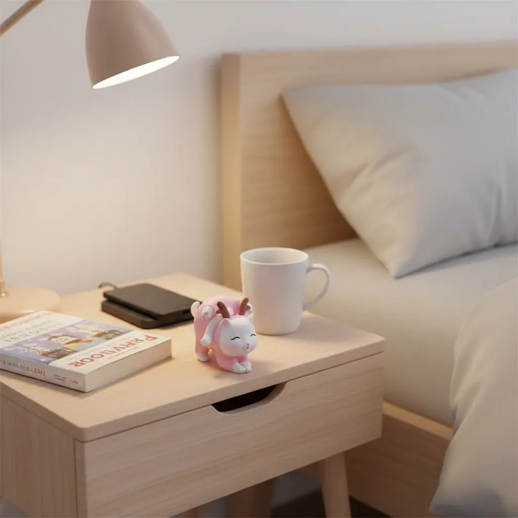 Tirelire Chat Rose