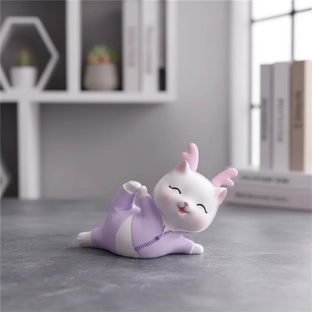 Tirelire Chat Rose