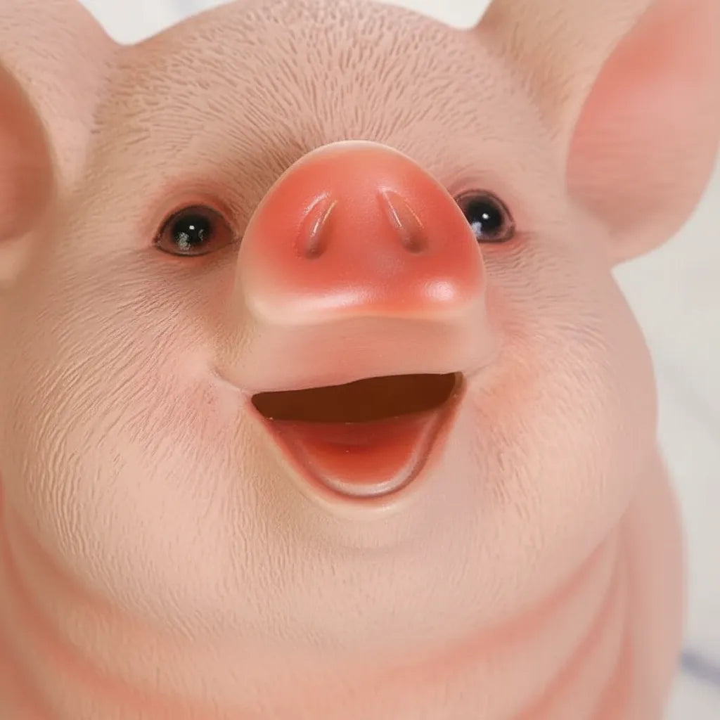 Tirelire Cochon Assis