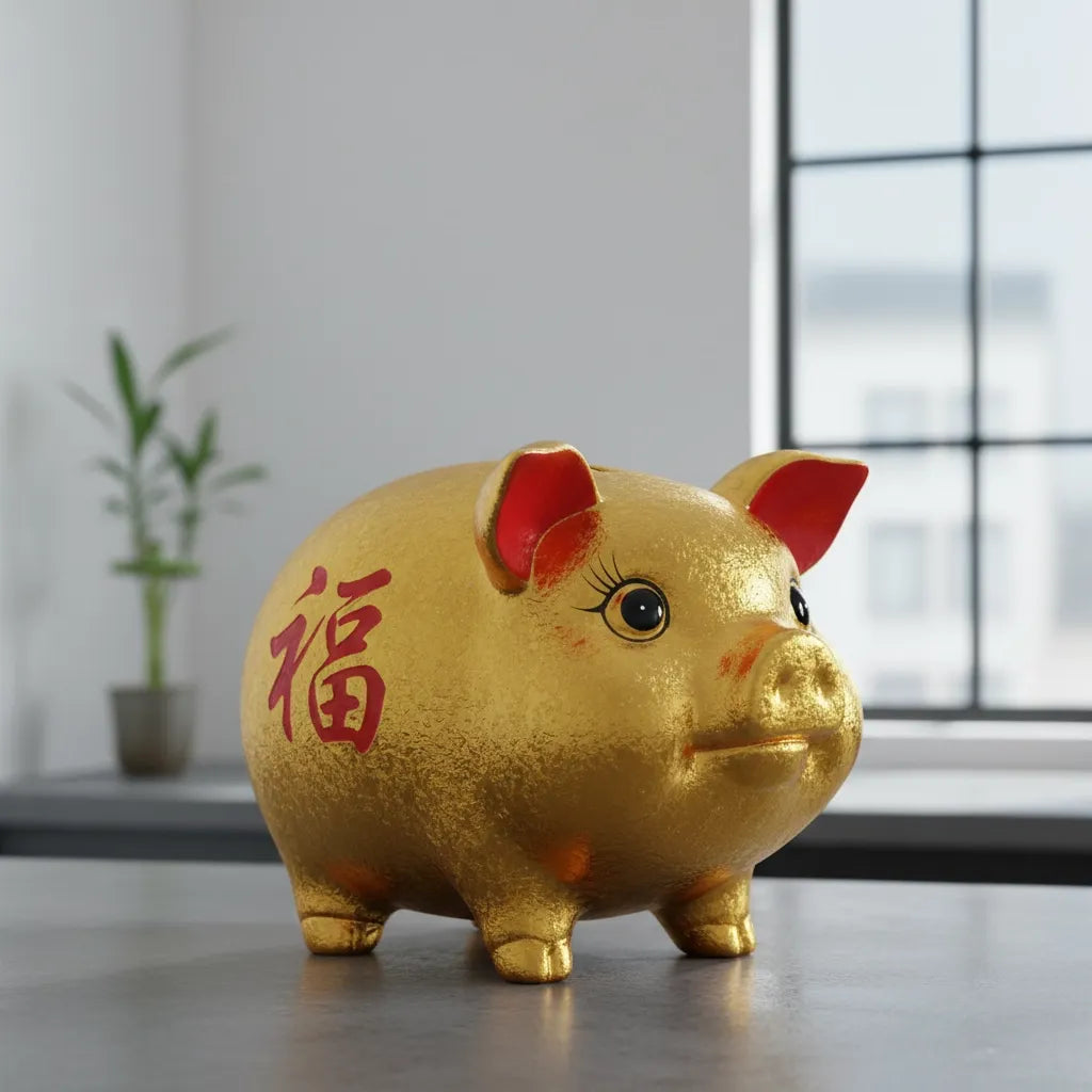 Tirelire Cochon Chinois