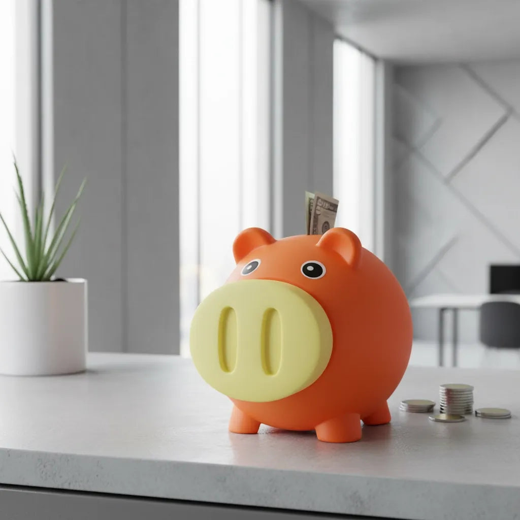 Tirelire Cochon Coloré