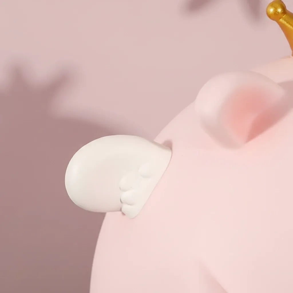 Tirelire Cochon Couronne