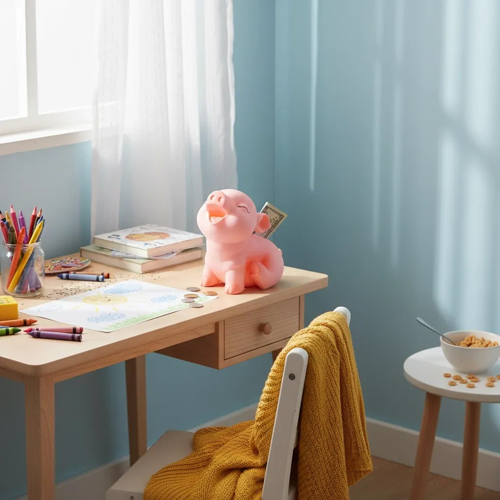 Tirelire Cochon en Plastique