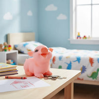 Tirelire Cochon en Plastique
