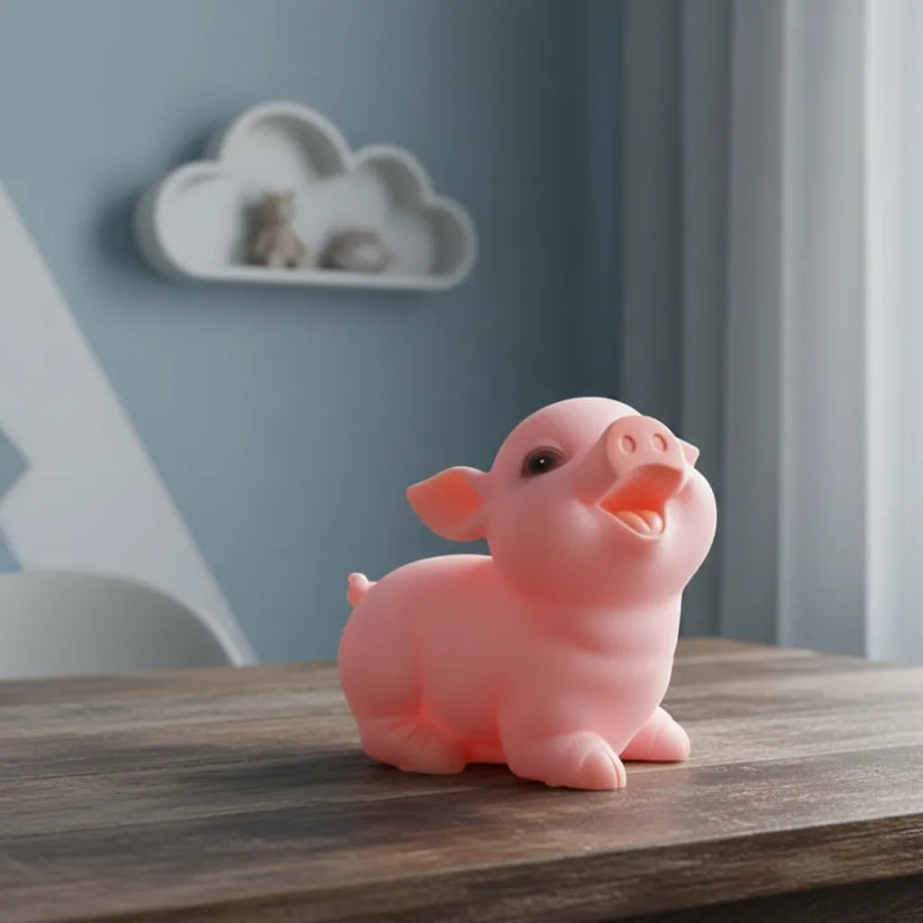Tirelire Cochon en Plastique