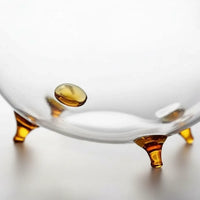 Tirelire Cochon en Verre