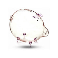 Tirelire Cochon en Verre