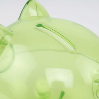 Tirelire Cochon Transparente
