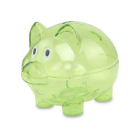 Tirelire Cochon Transparente