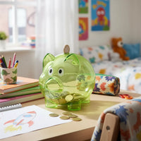 Tirelire Cochon Transparente