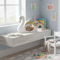 Tirelire Cygne Transparente