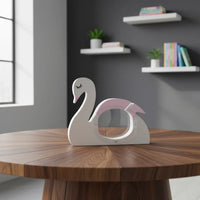 Tirelire Cygne Transparente