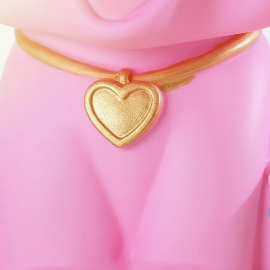 Tirelire Éléphant Rose et Bleu