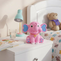Tirelire Éléphant Rose et Bleu