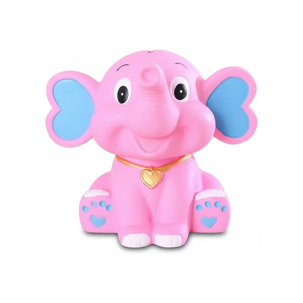 Tirelire Éléphant Rose et Bleu