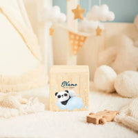 Tirelire en Bois Personnalisée pour Enfant